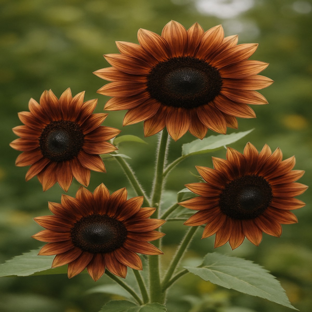 Brown Sunflower Seeds for Planting Grow Tall, Vibrant Blooms in Your Garden, Heirloom Seeds
