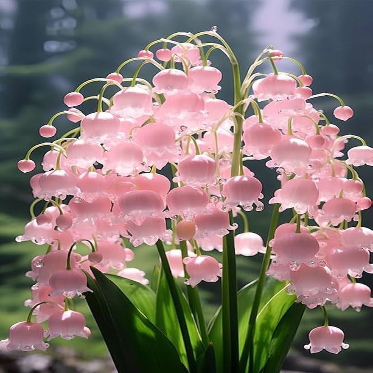 Baby Pink Lily of the Valley Flower Seeds for Planting Heirloom Non-GMO High Germination Organic Garden Seeds