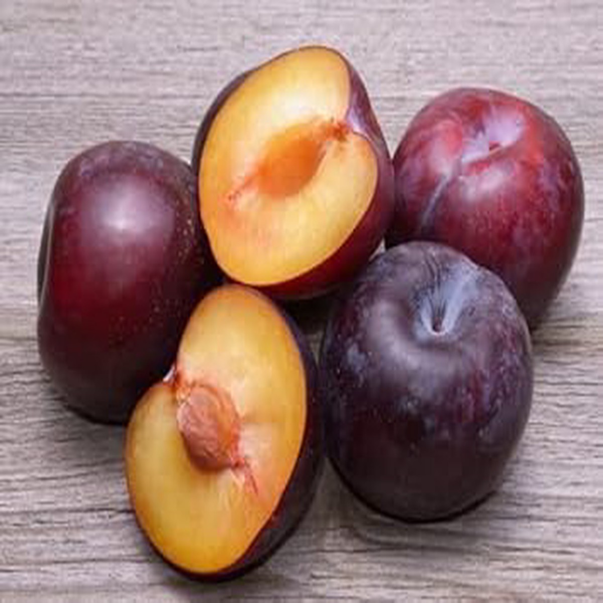 Burgundy Alubukhara (Plum) Fruit Seeds for Planting Sweet, Tangy, Heirloom, High Germination, Non-GMO Organic Garden Seeds