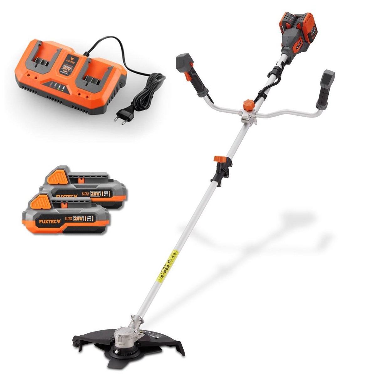 FX-E2MSC 40V Cordless Brush Cutter Set