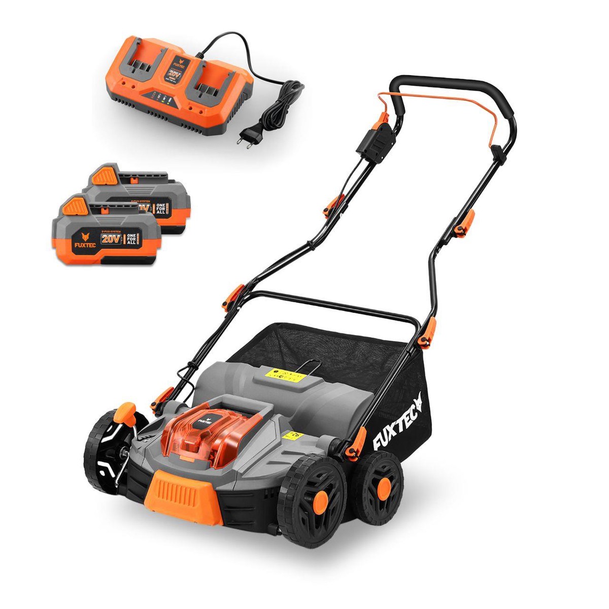 FUXTEC 40V cordless scarifier SET FX-E2VE38SET