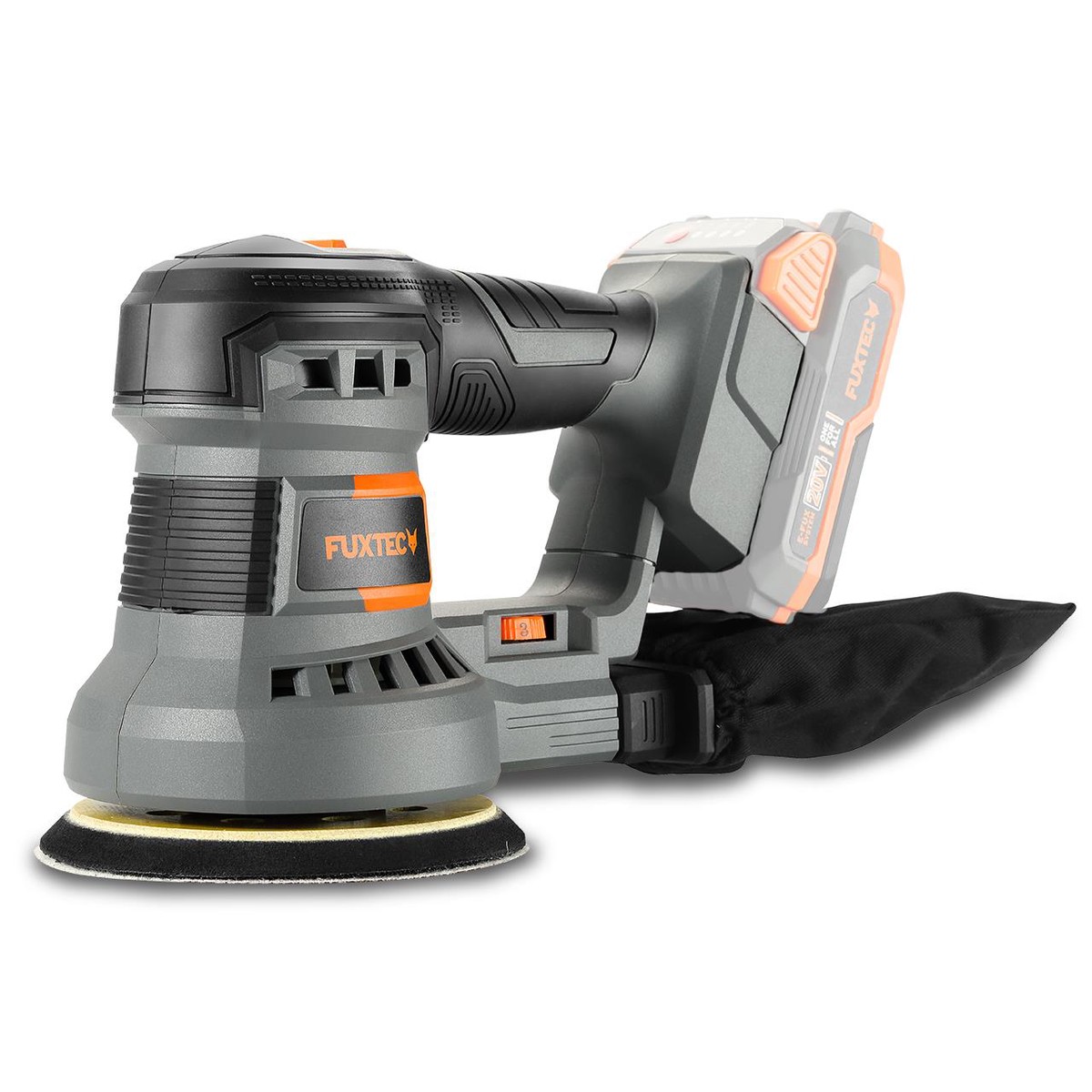 FUXTEC 20V cordless rotary sander FX-E1RS20 without battery pack, without charger