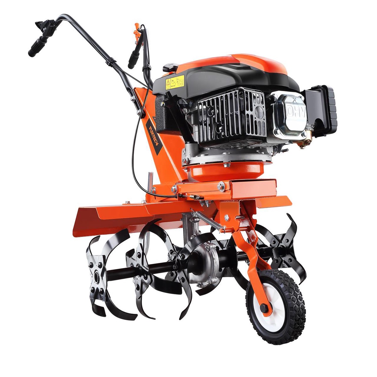 B-WARE FUXTEC FX-AF1139 SET rotary tiller Motor hoe incl tiller width extension