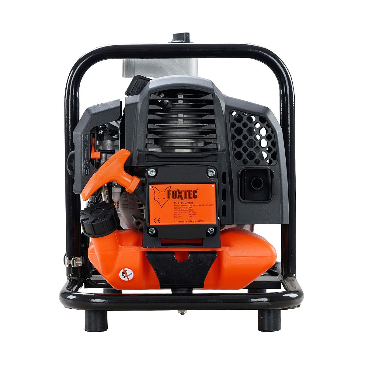 B-WARE FUXTEC FX-WP152 | Petrol Water Pump | 15,000 l flow rate & max. delivery head 35 m
