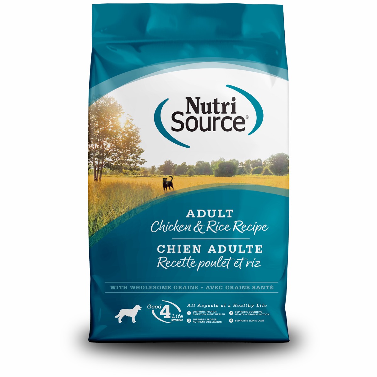 NutriSource Adult Chicken & Rice Recipe Dry Dog Food