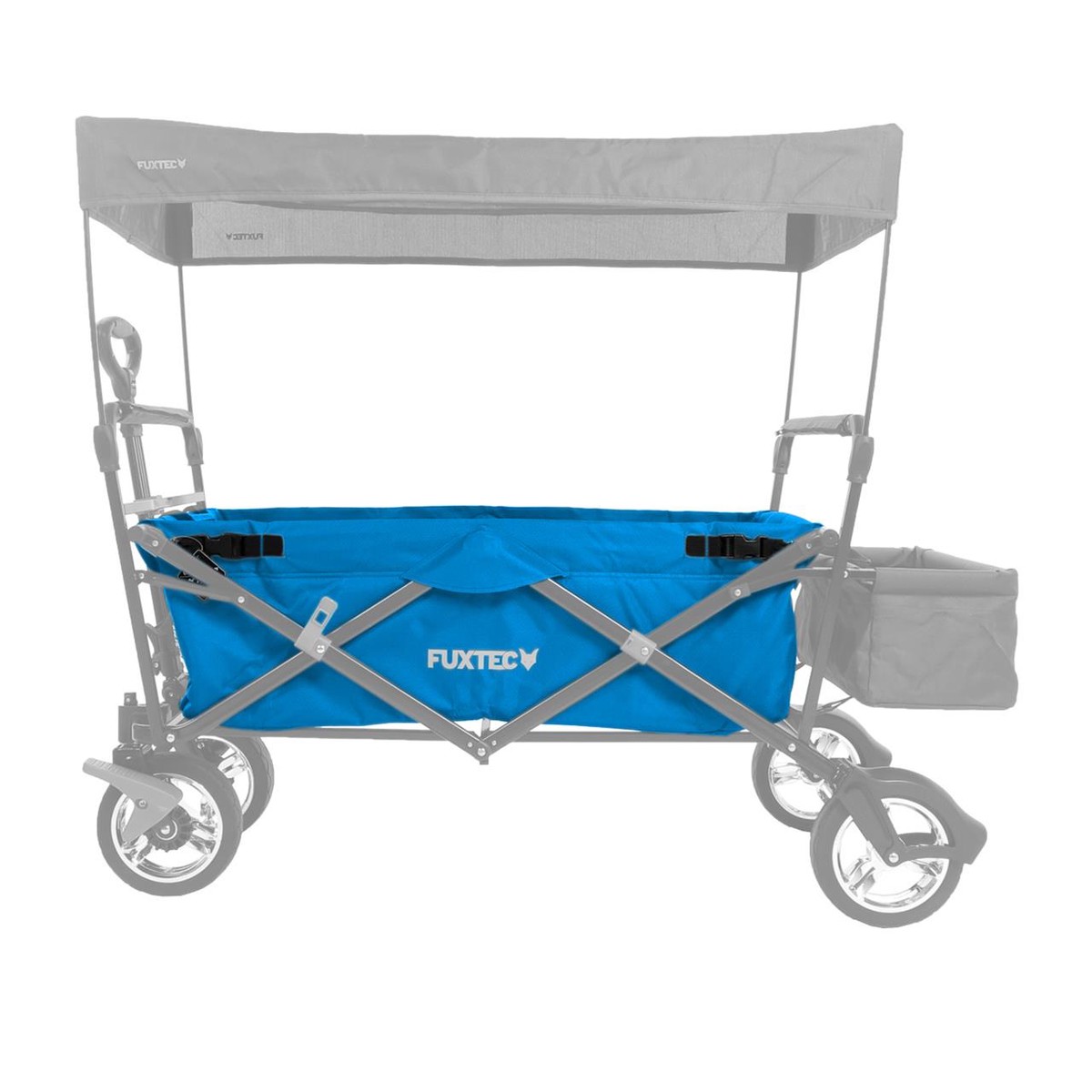 Seat fabric cover for handcart CT-500 / JW76C in turquoise