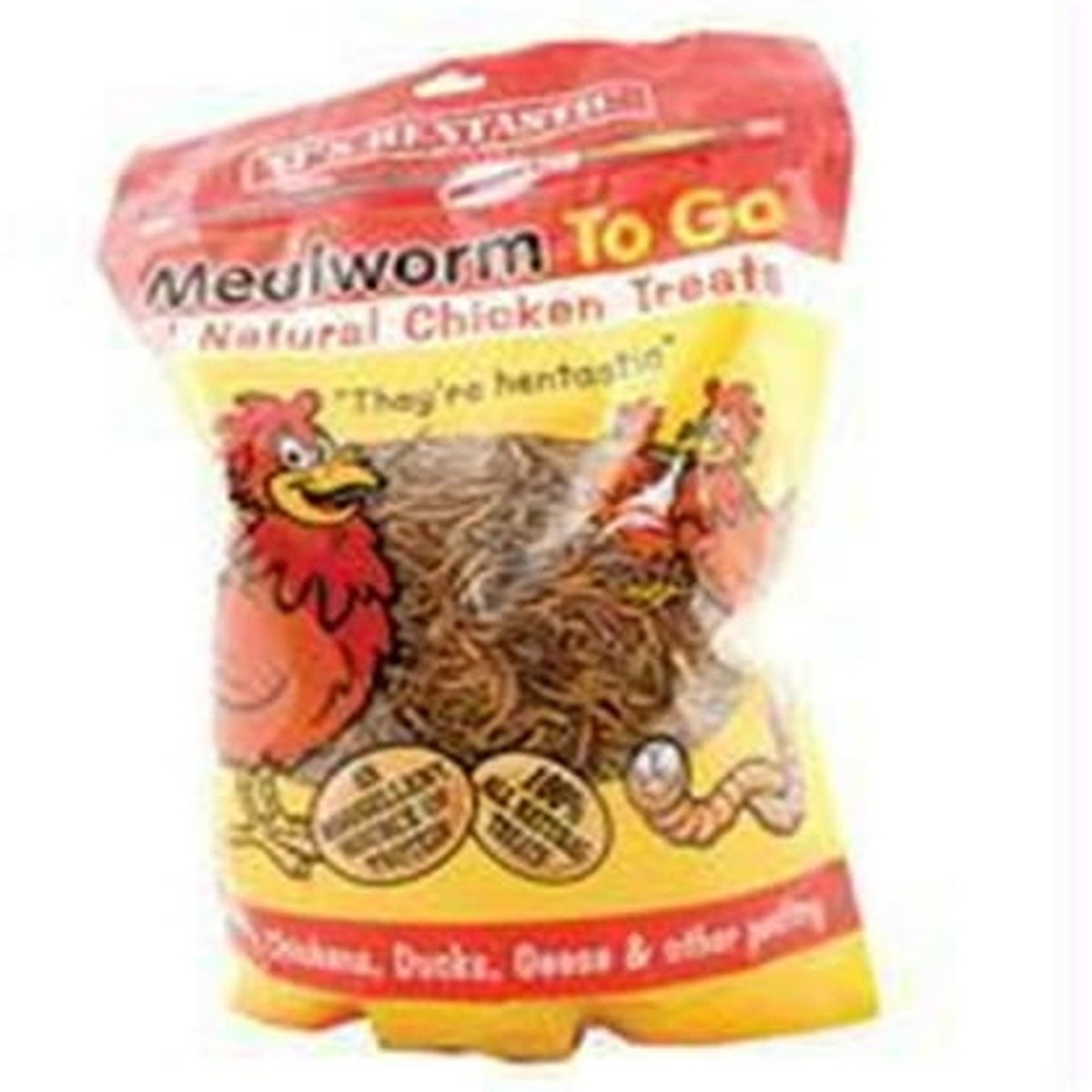 Unipet Hentastic Mealworm to Go Chicken Treats
