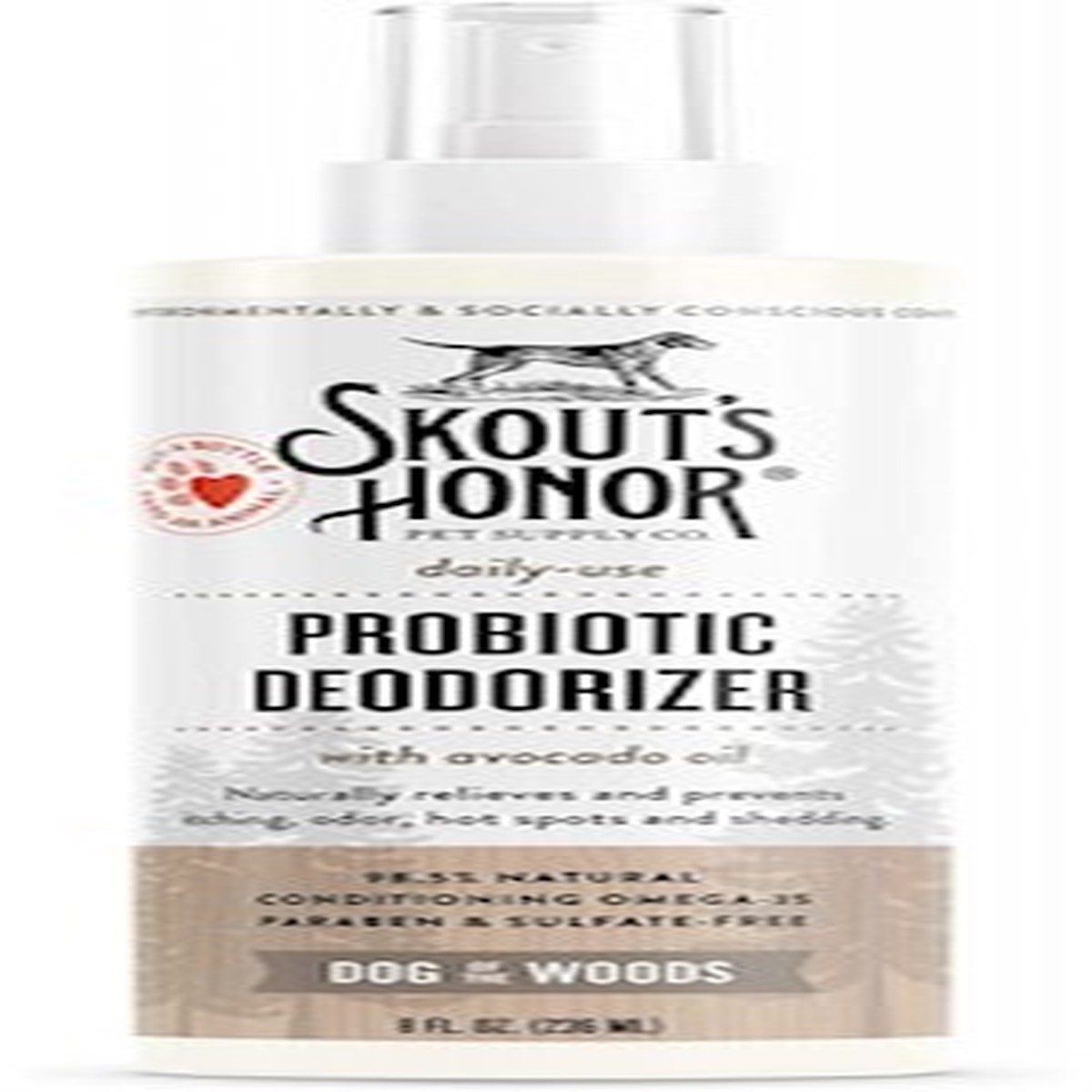 Skout's Honor Probiotic Daily Use Dog of the Woods Deodorizer
