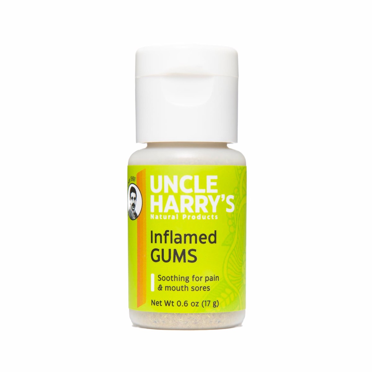 Uncle Harry's Tooth Powder for Inflamed Gums and Mouth Sores