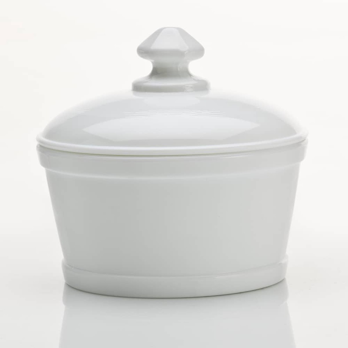 Glass Butter Tub