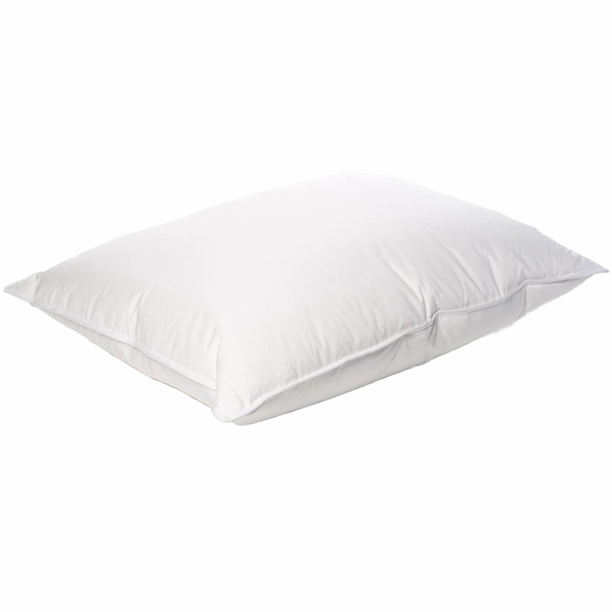 Layered Feather and Down Pillows