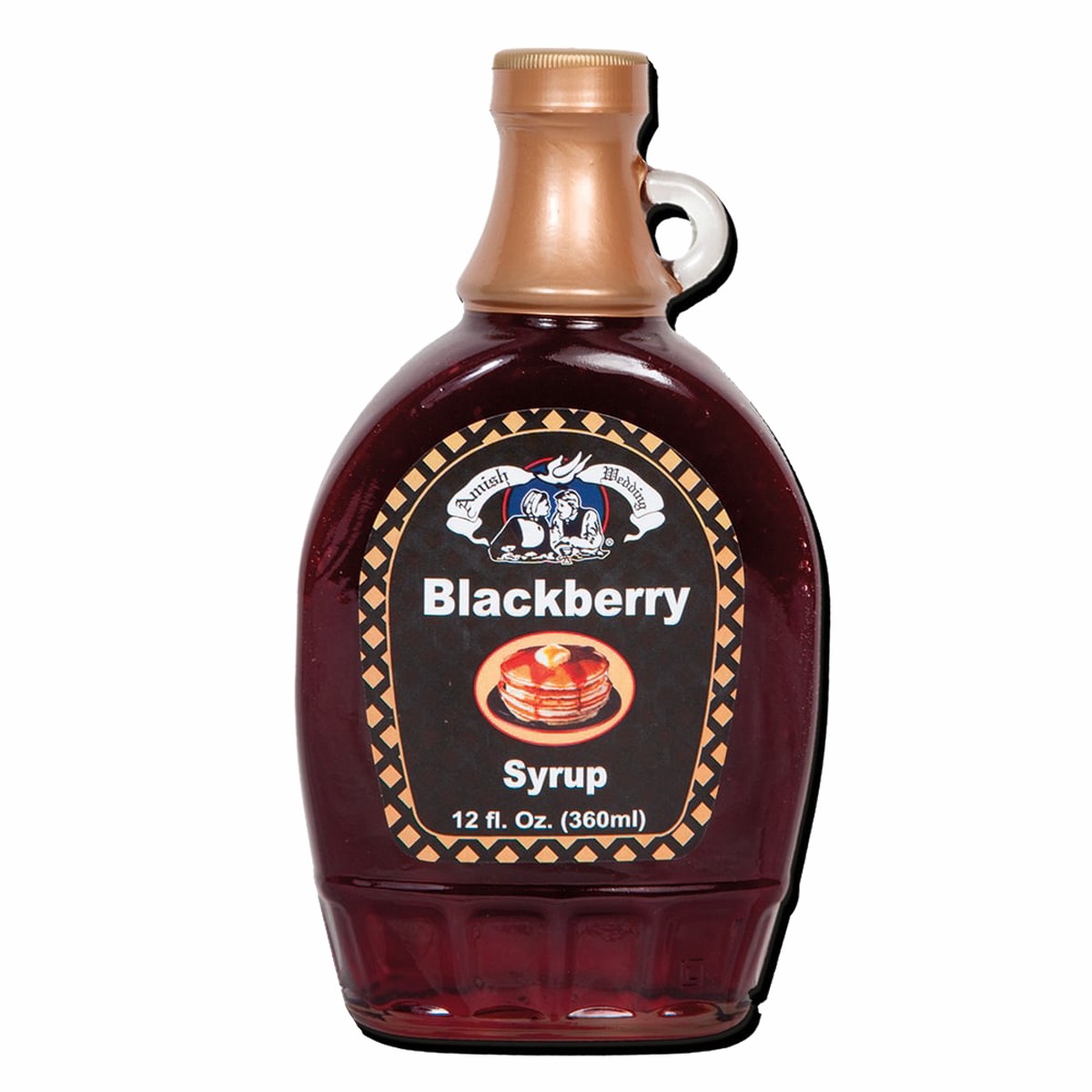Amish Wedding Pancake and Waffle Syrup - Pack of 2