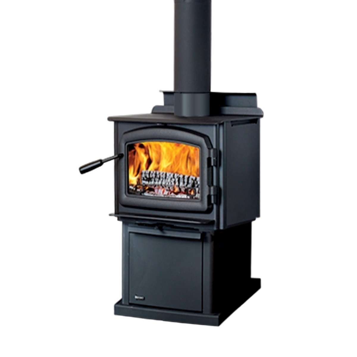 Regency Classic F1150 Small Wood Stove - Classic Pedestal Base