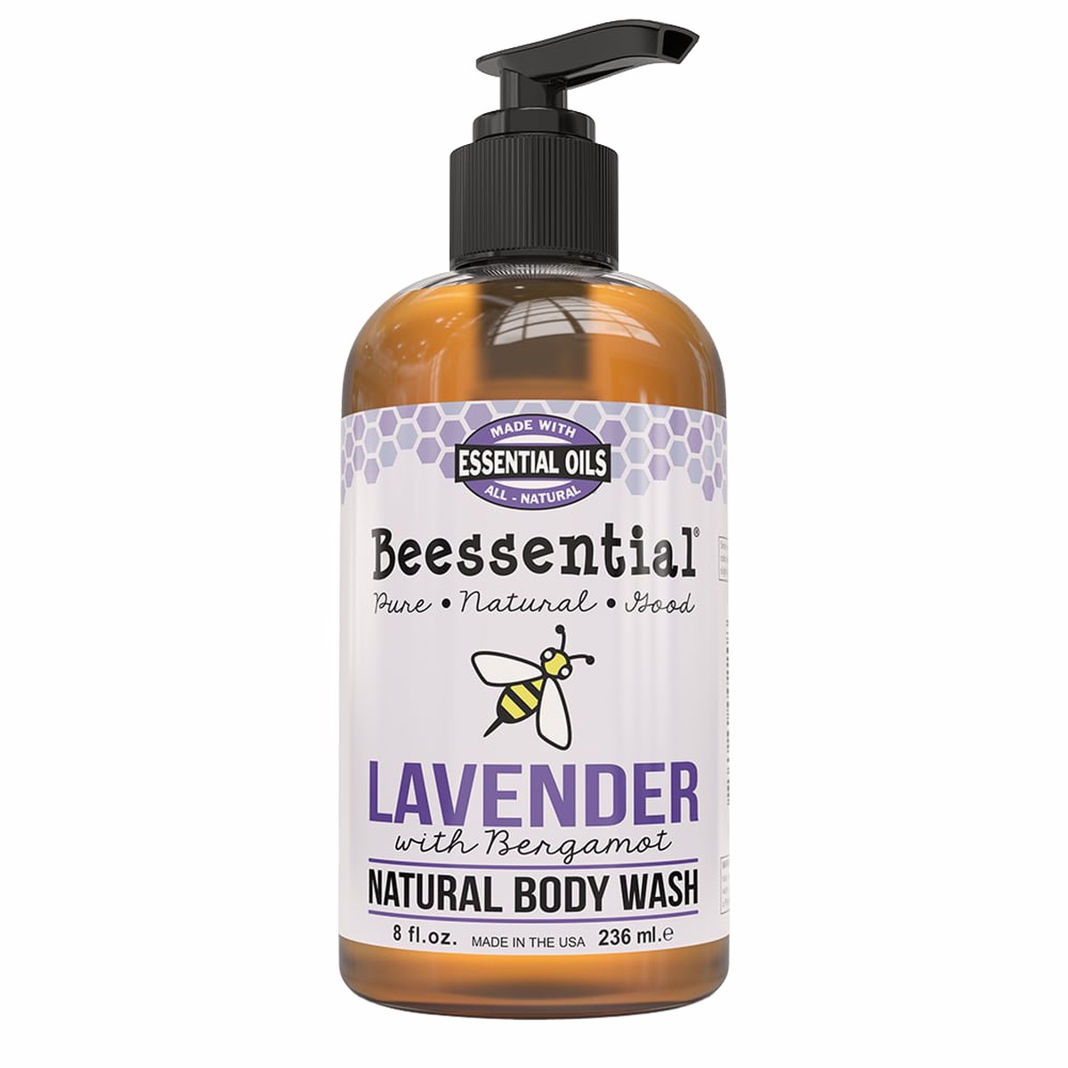 Beessential Natural Body Wash - 8 oz