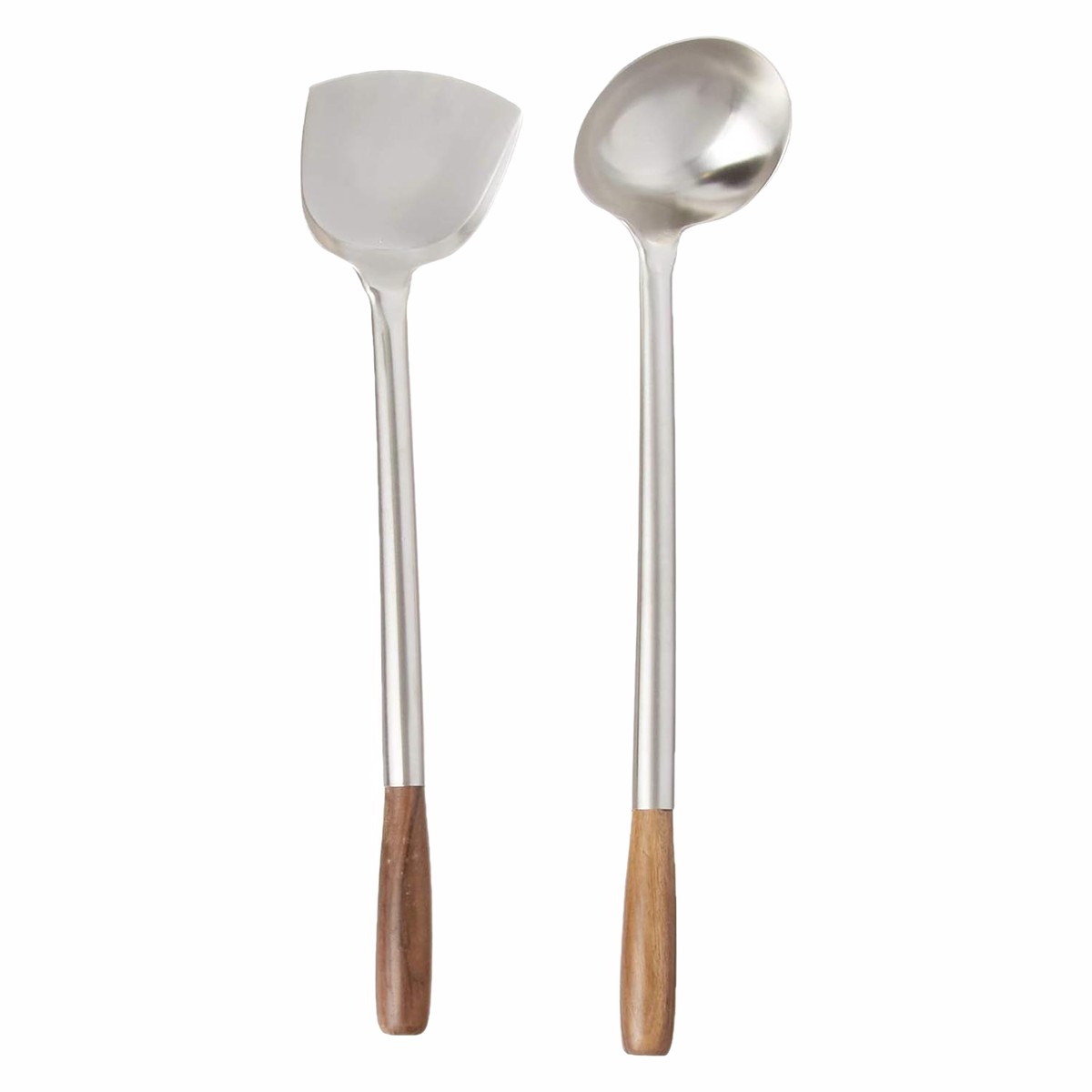 Chuan and Hoak - Spatula and Ladle Wok Utensil Set