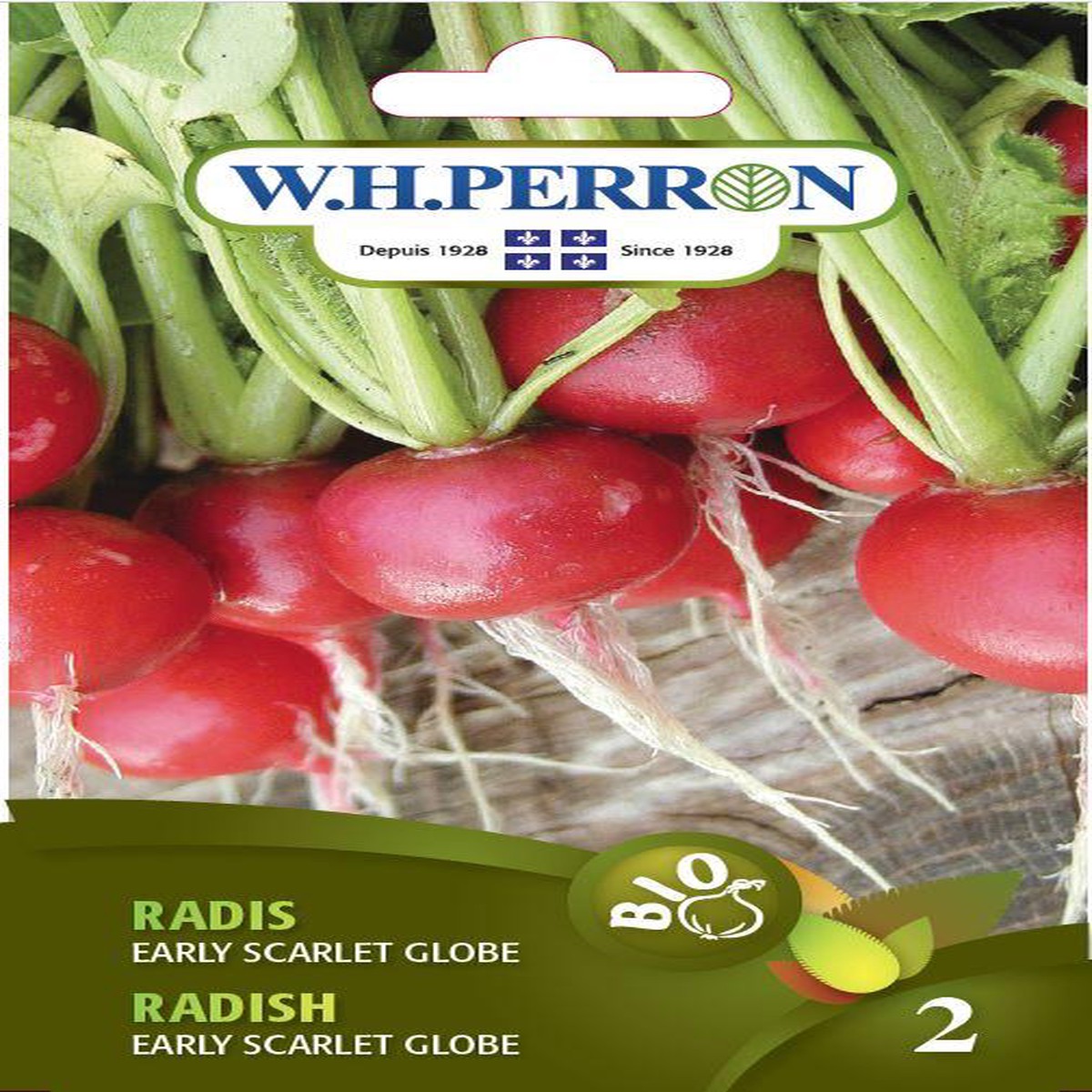 Semences de radis Early scarlett globe *Biologique*