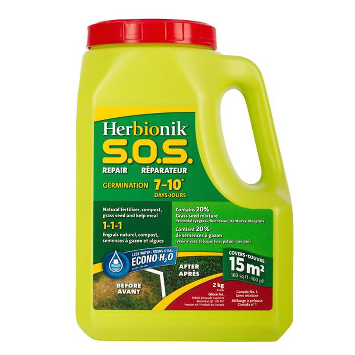 Sos Rparateur de pelouse (Germinaison rapide)