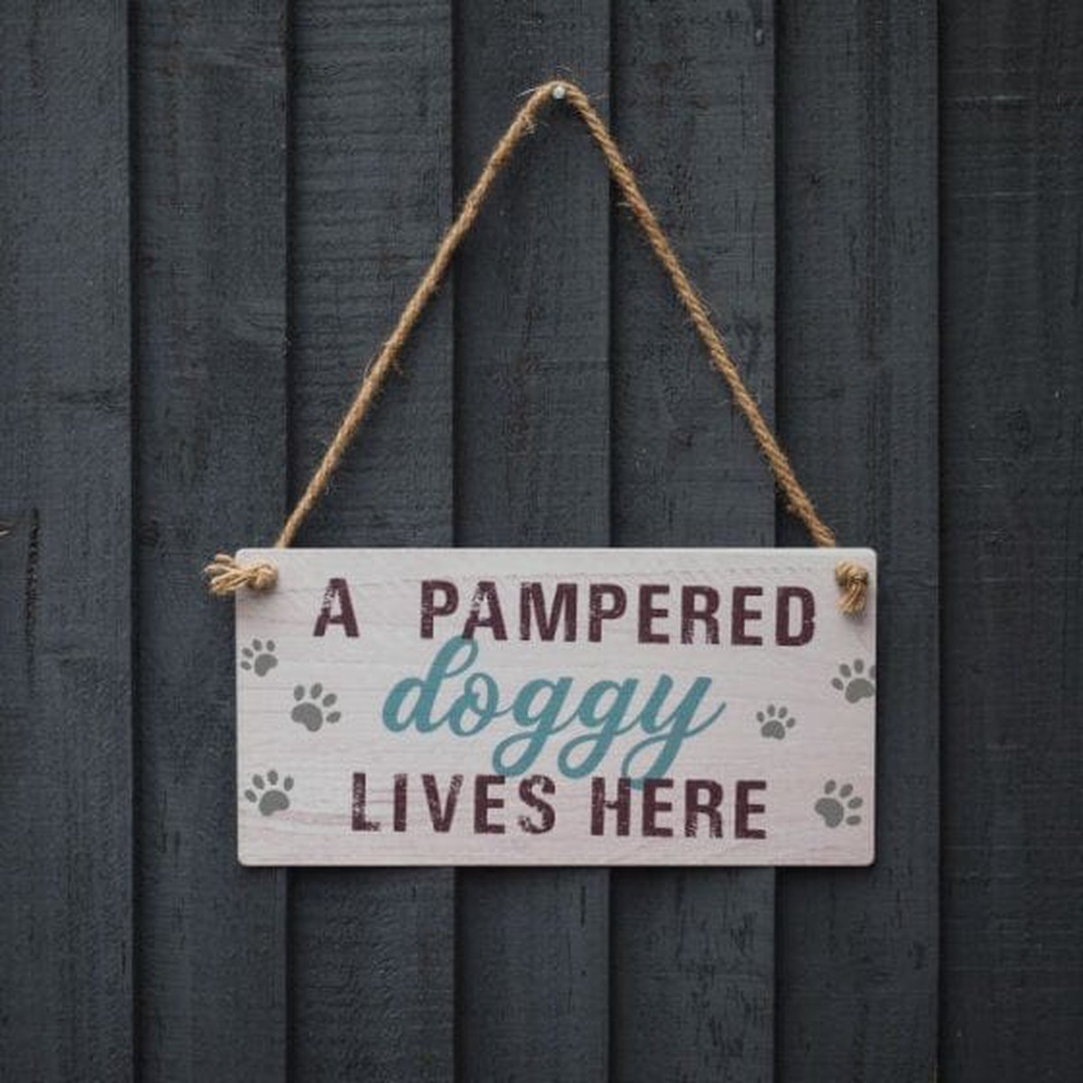 Zoon Pampered Doggy Sign