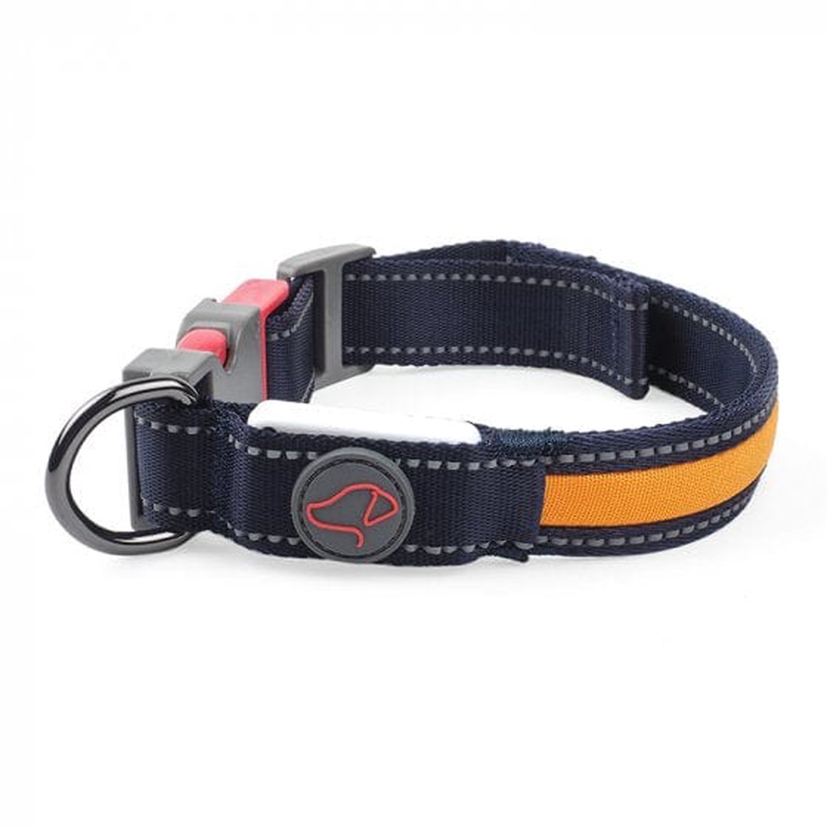 Zoon Flash & Go Rechargeable Night Dog Collar Medium