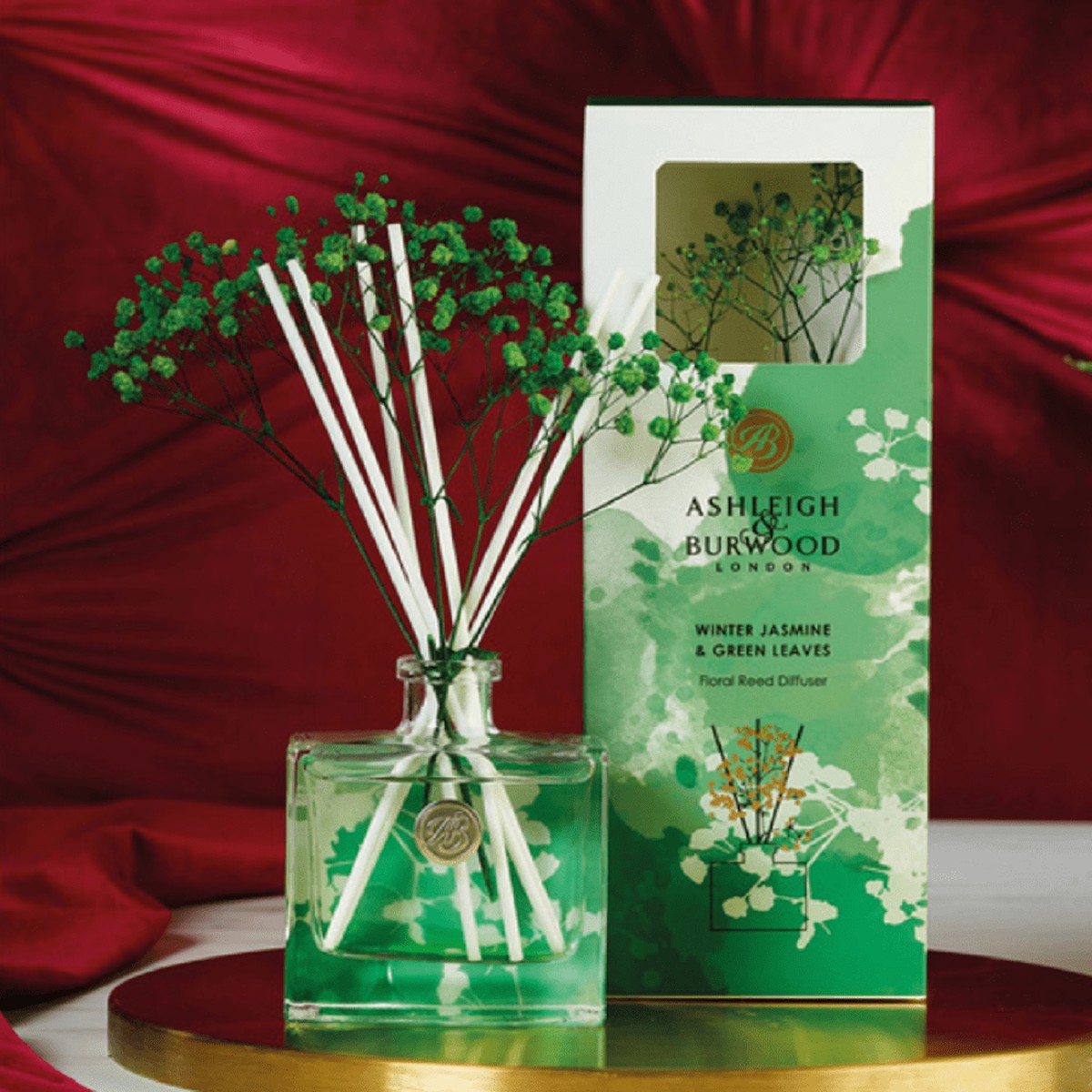 Ashleigh & Burwood Winter Jasmine and Green Leaf Diffuser