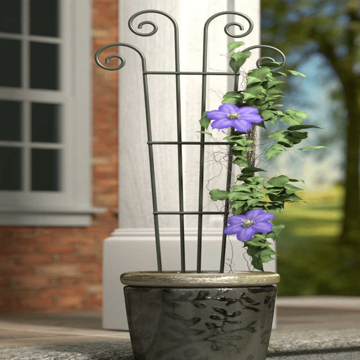 Panacea Wave Pot Trellis