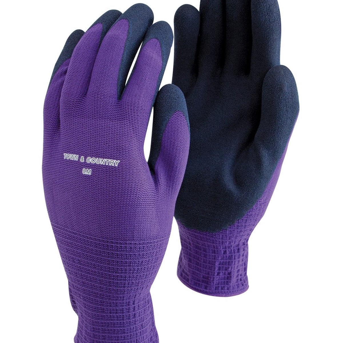 Town & Country Mastergrip Purple Gloves Medium
