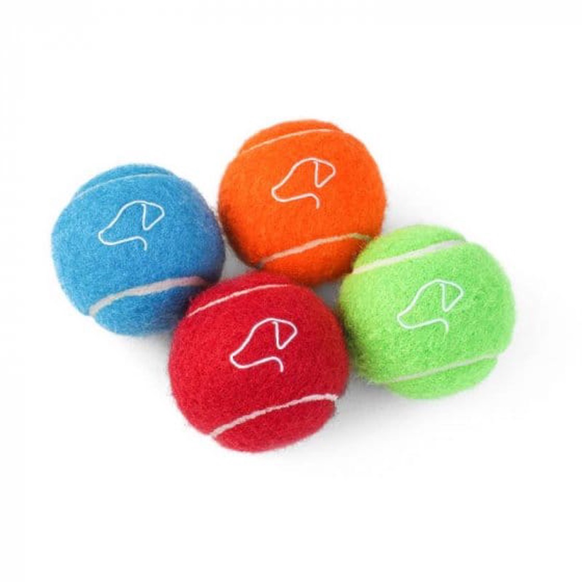 Zoon Pooch 6.5cm Mini Tennis Ball - Green