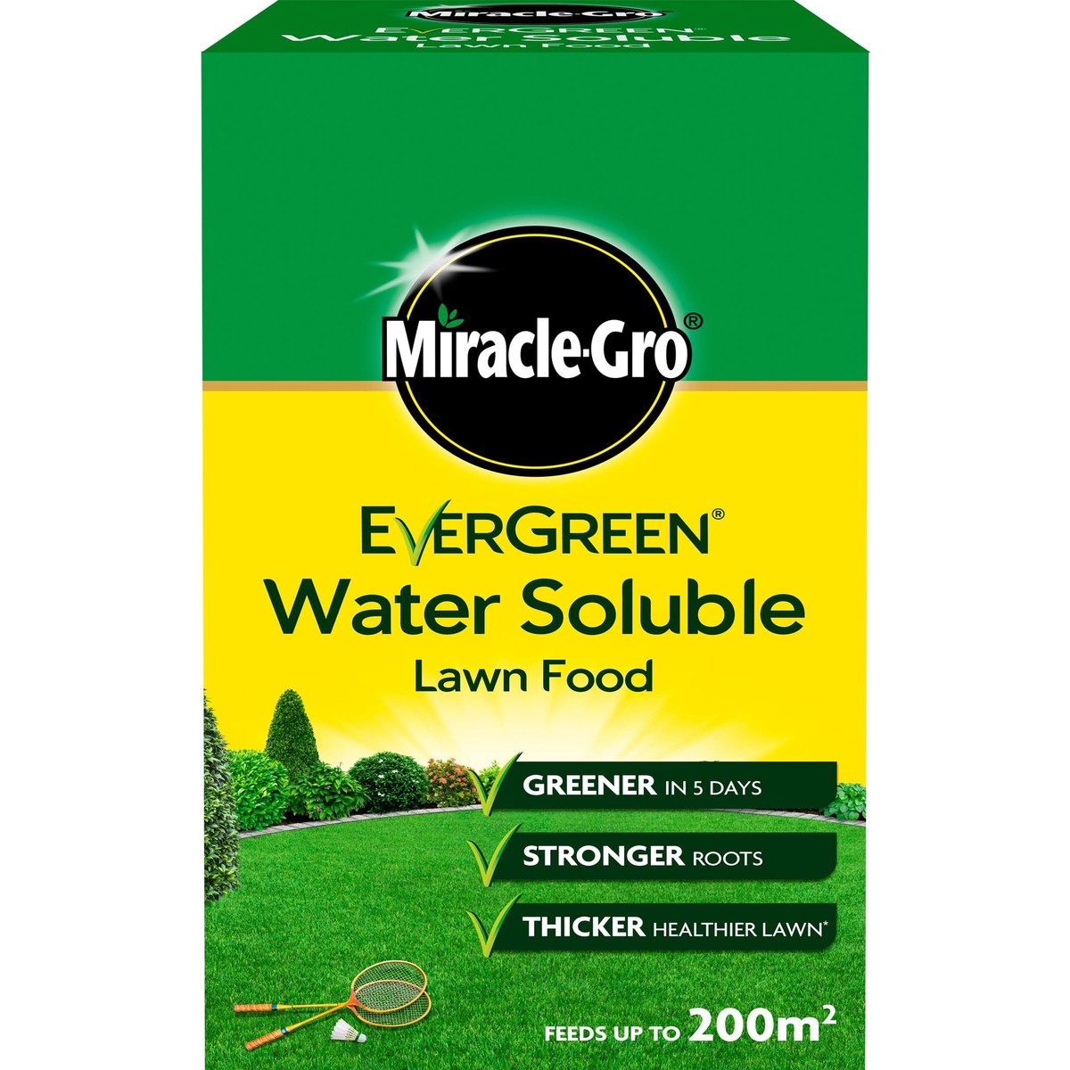Miracle-Gro Water Soluble Lawn Food 200sqm