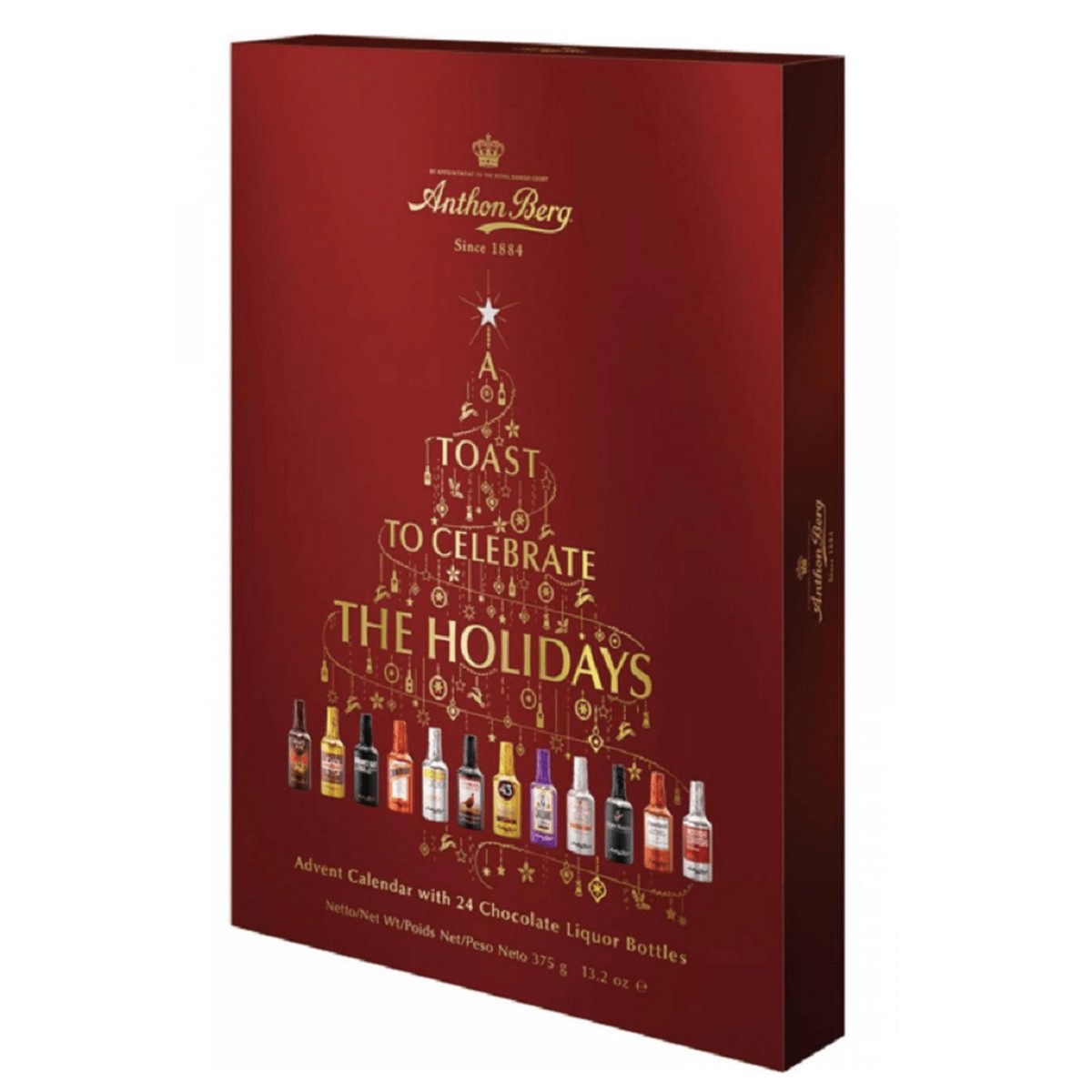 Anthon Berg Christmas Chocolate Advent Calendar Liqueurs 374g