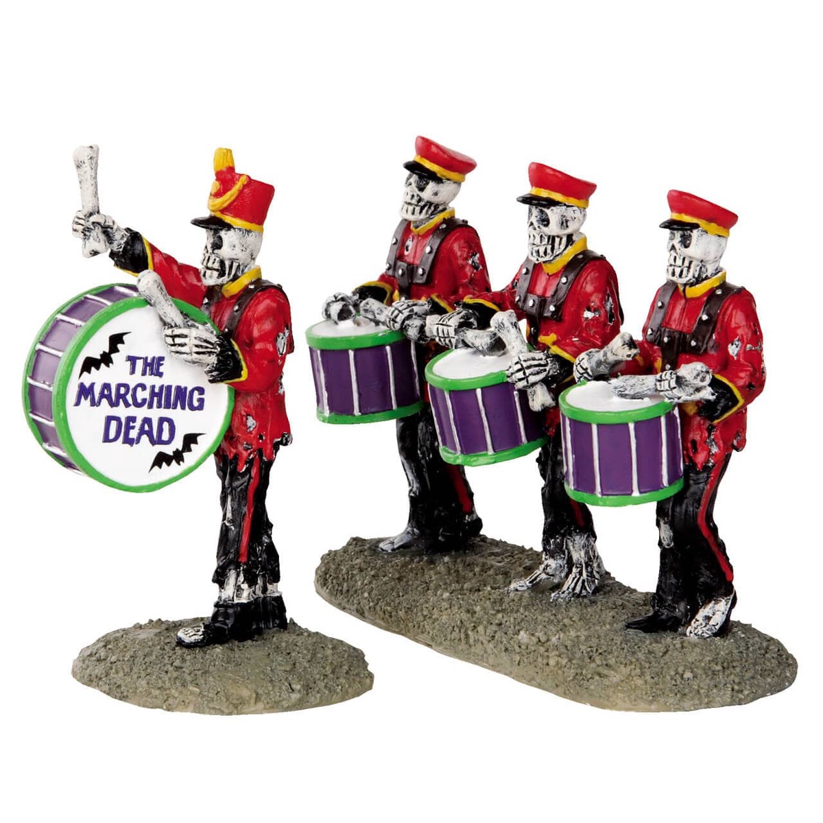 Lemax Spooky Town Drum Corpse, Set of 2