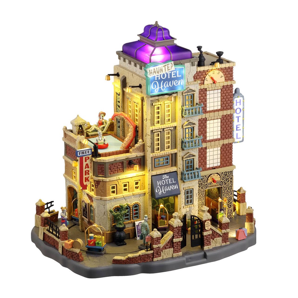 Lemax Spooky Town The Haunted Hotel Haven